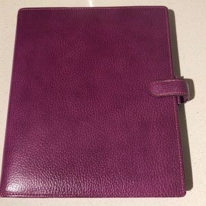 Filofax A5 Finsbury Raspberry